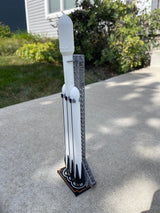 Falcon Heavy Rocket Model
