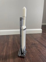 Falcon Heavy Rocket Model