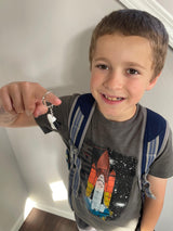 Dragon Spacecraft Keychain