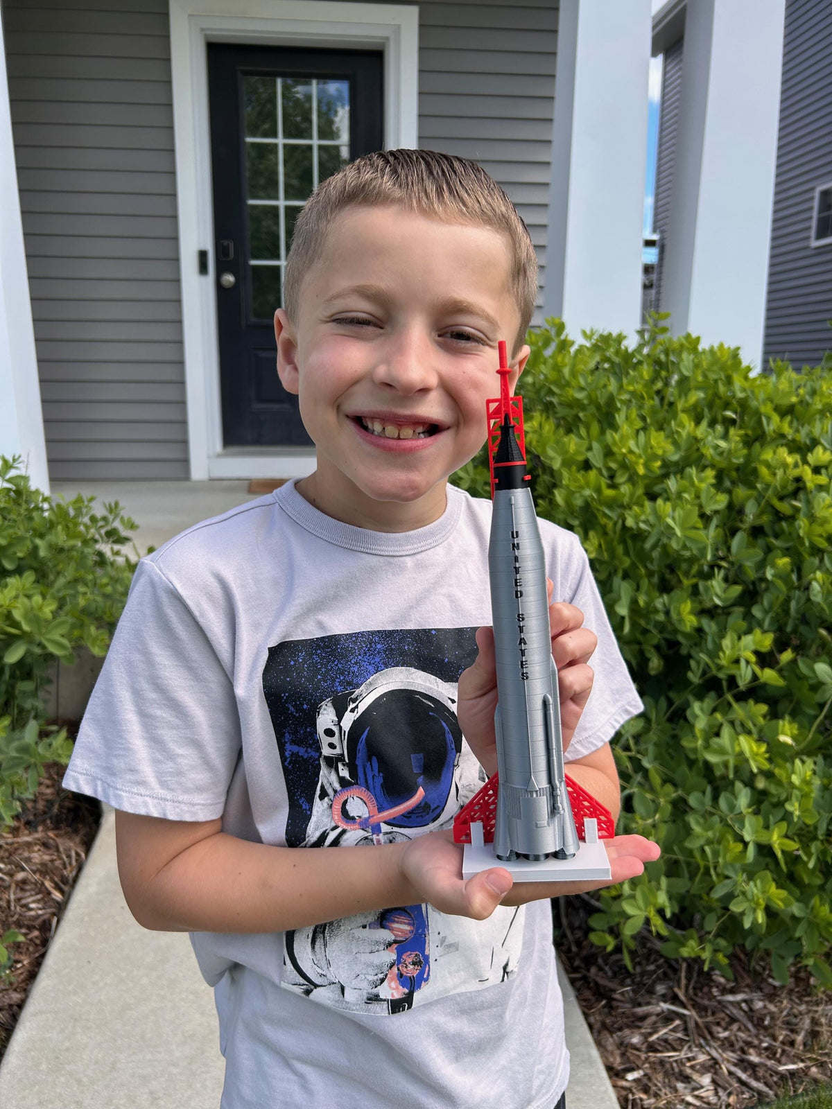 Mercury-Atlas Rocket Model