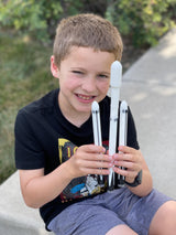 Falcon Heavy Rocket Model