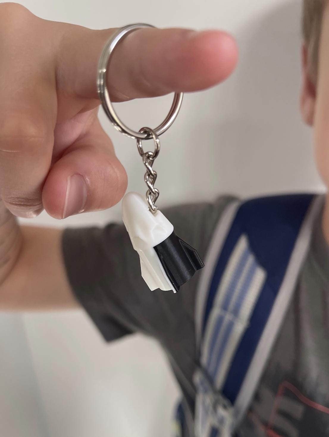 Dragon Spacecraft Keychain