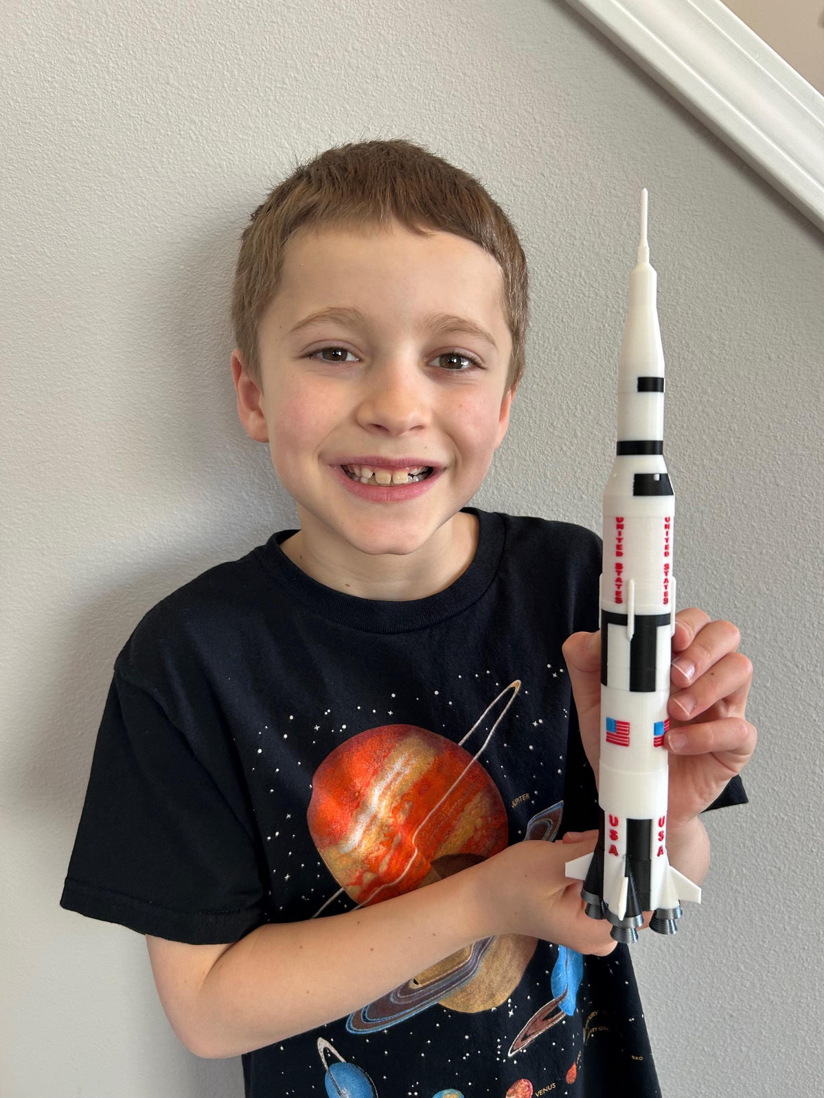 Saturn V Apollo Rocket Model